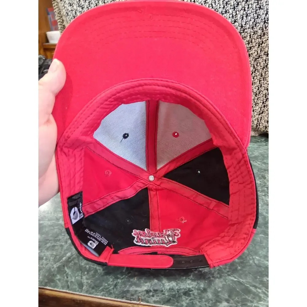 Harley Quinn Rhinestone Half Split Diamond Baseball Cap Snapback Hat DC COMICS